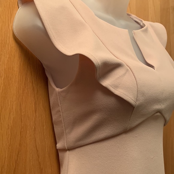 Express Blush Pink Dress Sleeveless V-Neck XXSP. NWT - Picture 3 of 9